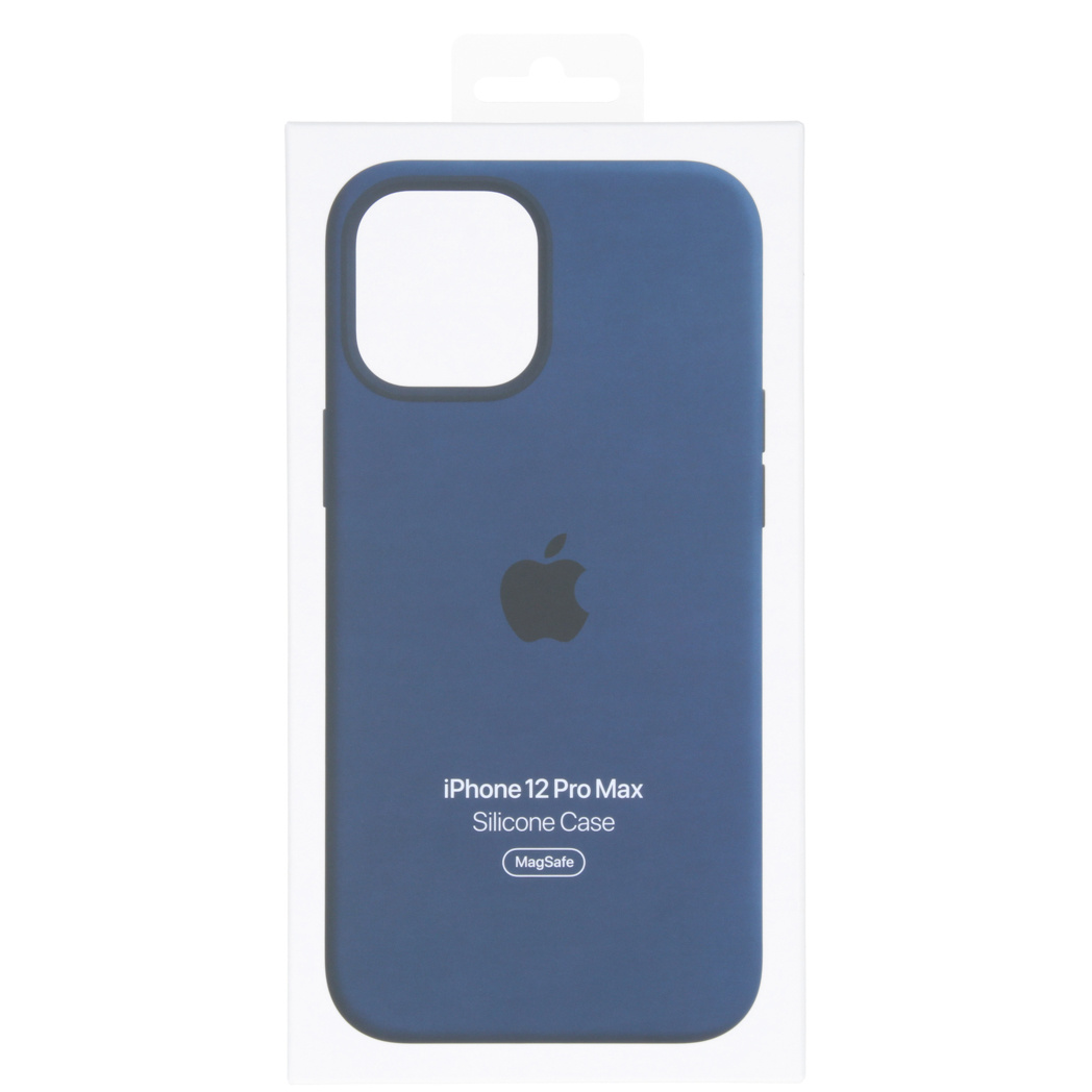 Silicone Backcover MagSafe Apple iPhone 12 Pro Max - Deep Navy - Afbeelding 3