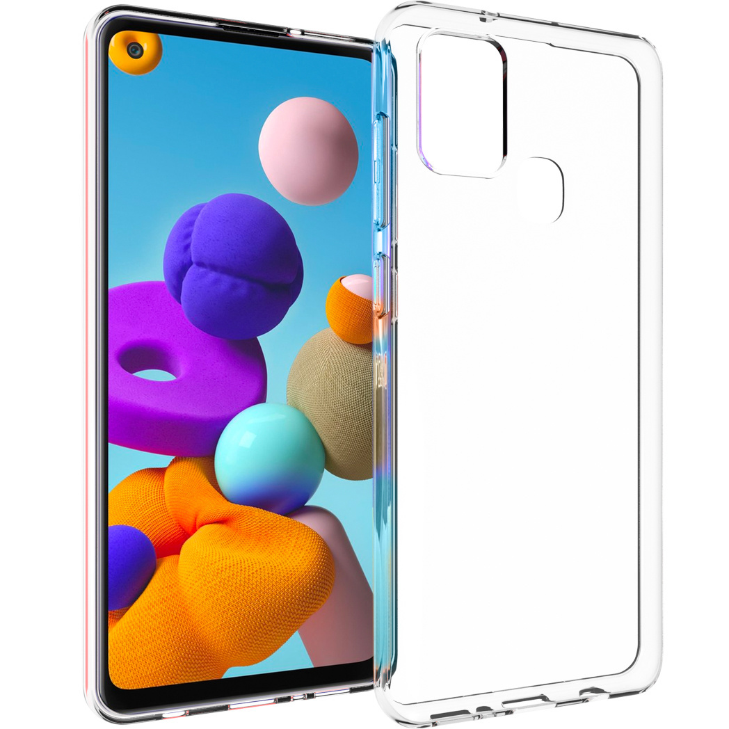Accezz Clear Backcover Samsung Galaxy A21s – Transparant