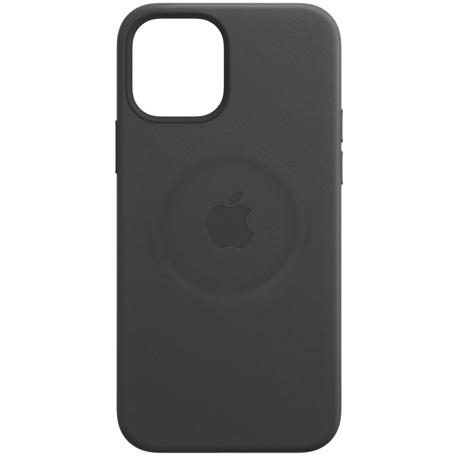 Leather Backcover MagSafe Apple iPhone 12 Pro Max - Black - Afbeelding 2