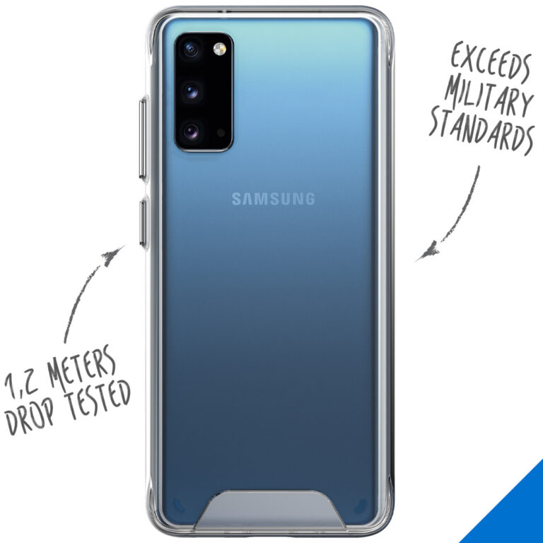 Accezz Xtreme Impact Backcover Samsung Galaxy S20 - Transparant - Afbeelding 2