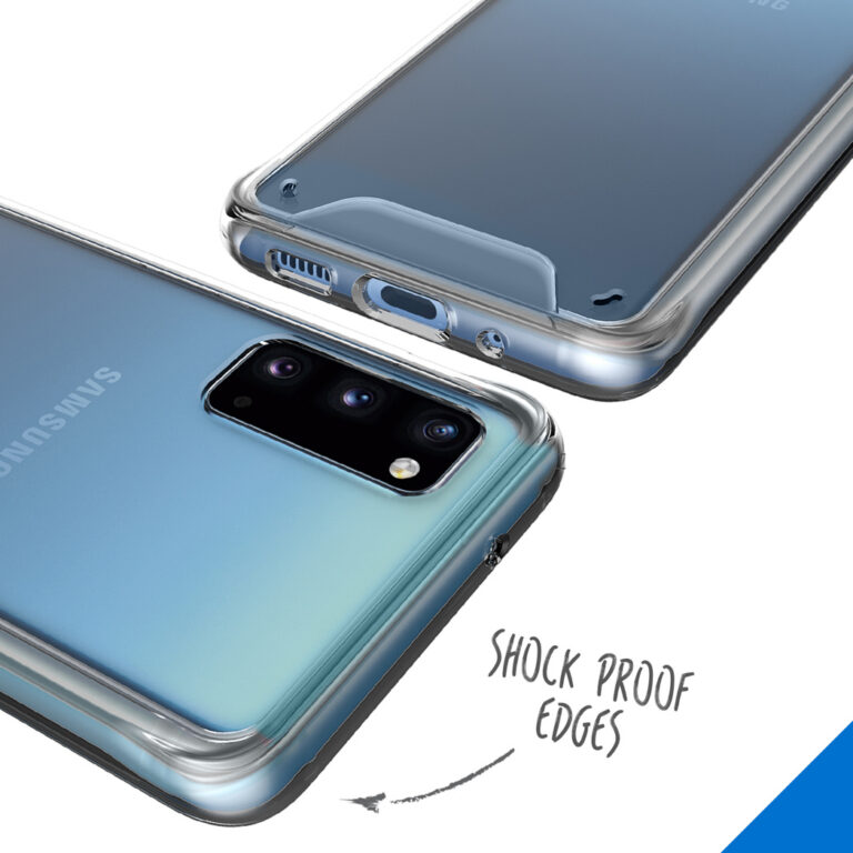 Accezz Xtreme Impact Backcover Samsung Galaxy S20 - Transparant - Afbeelding 3