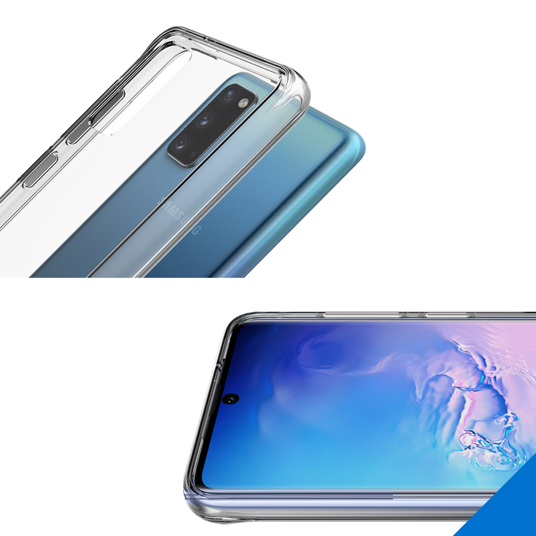 Accezz Xtreme Impact Backcover Samsung Galaxy S20 - Transparant - Afbeelding 4