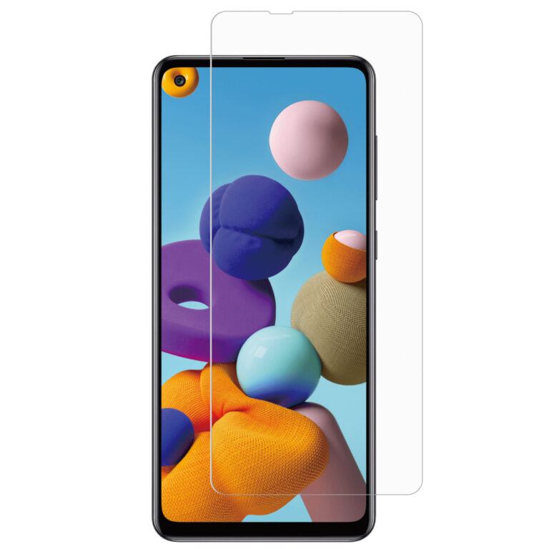 Selencia Gehard Glas Screenprotector Samsung Galaxy A21s - Afbeelding 2