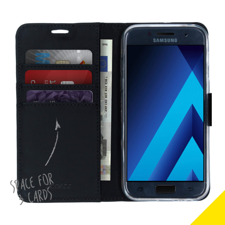 Accezz Wallet Softcase Bookcase Samsung Galaxy A3 (2017) - Afbeelding 3