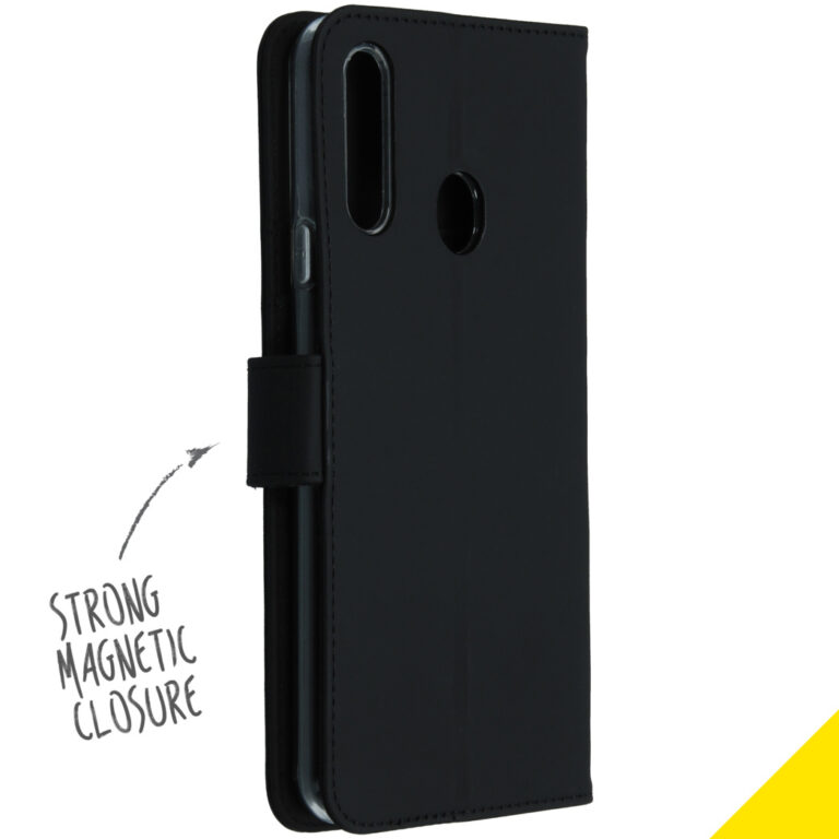 Accezz Wallet Softcase Bookcase Samsung Galaxy A20s - Zwart - Afbeelding 2