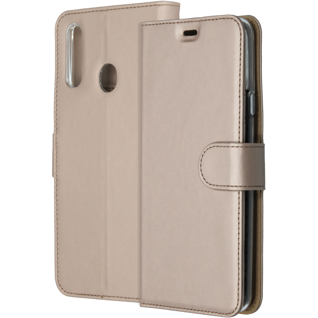 Accezz Wallet Softcase Bookcase Samsung Galaxy A20s – Goud