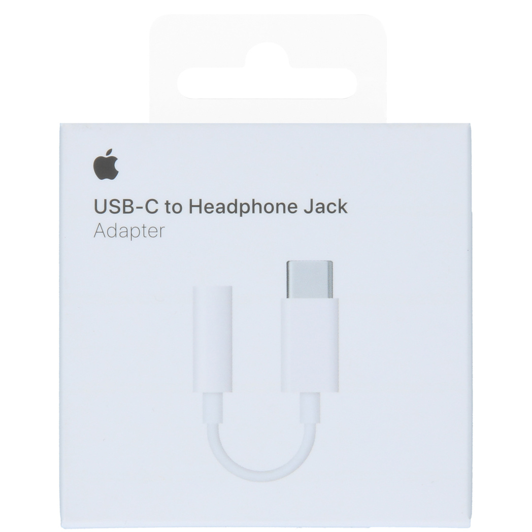 Apple USB-C naar 3,5 mm Jack audio aansluiting adapter - Wit - Afbeelding 5