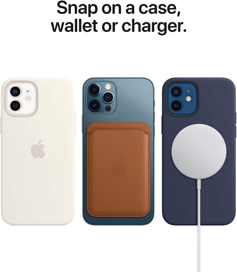 Silicone Backcover MagSafe Apple iPhone 12 (Pro) - Deep Navy - Afbeelding 6