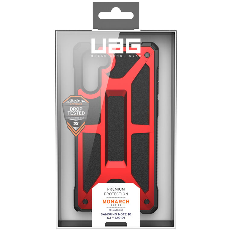 UAG Monarch Backcover Samsung Galaxy Note 10 - Rood - Afbeelding 3