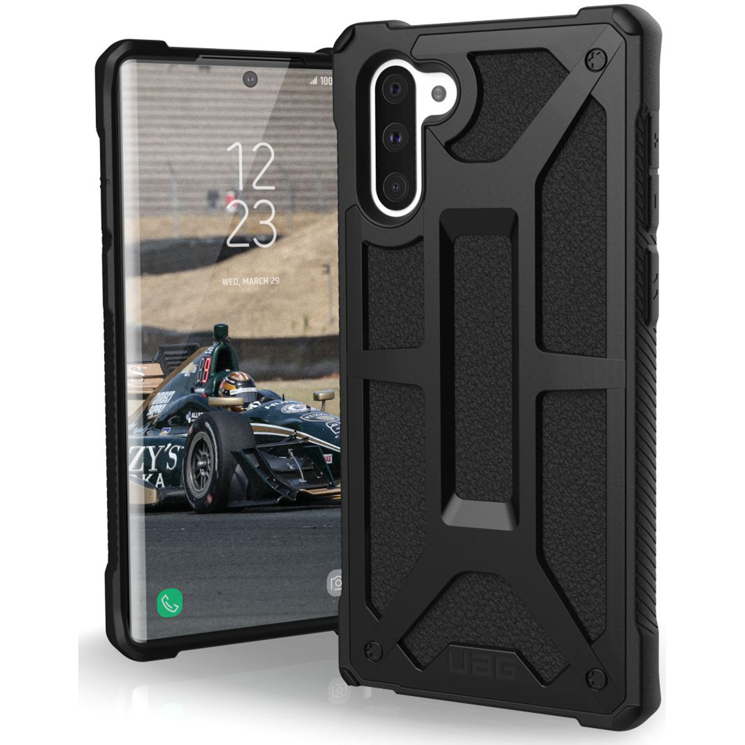 UAG Monarch Backcover Samsung Galaxy Note 10 - Zwart - Afbeelding 3