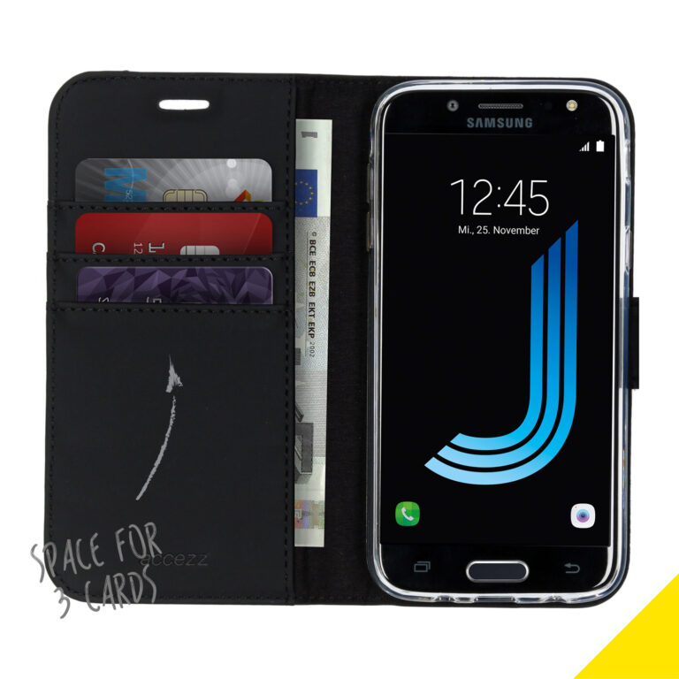 Accezz Wallet Softcase Bookcase Samsung Galaxy J5 (2017) - Afbeelding 3