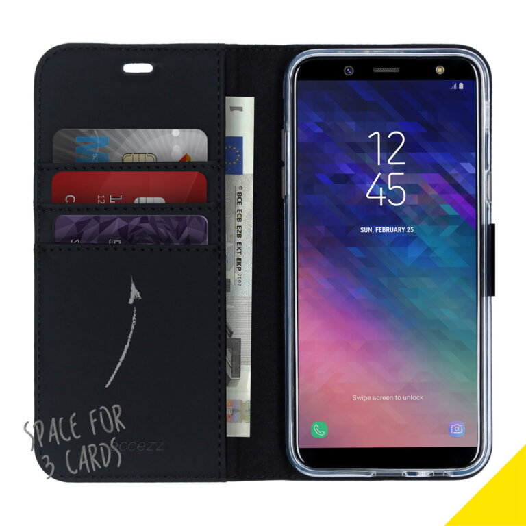 Accezz Wallet Softcase Bookcase Samsung Galaxy A6 (2018) - Afbeelding 3