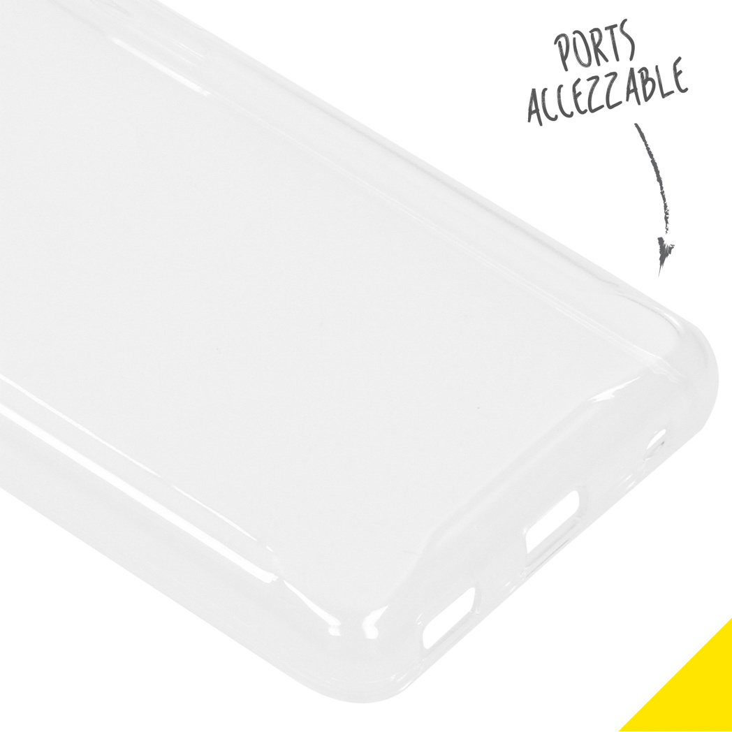 Accezz Clear Backcover Samsung Galaxy Xcover Pro - Transparant - Afbeelding 3