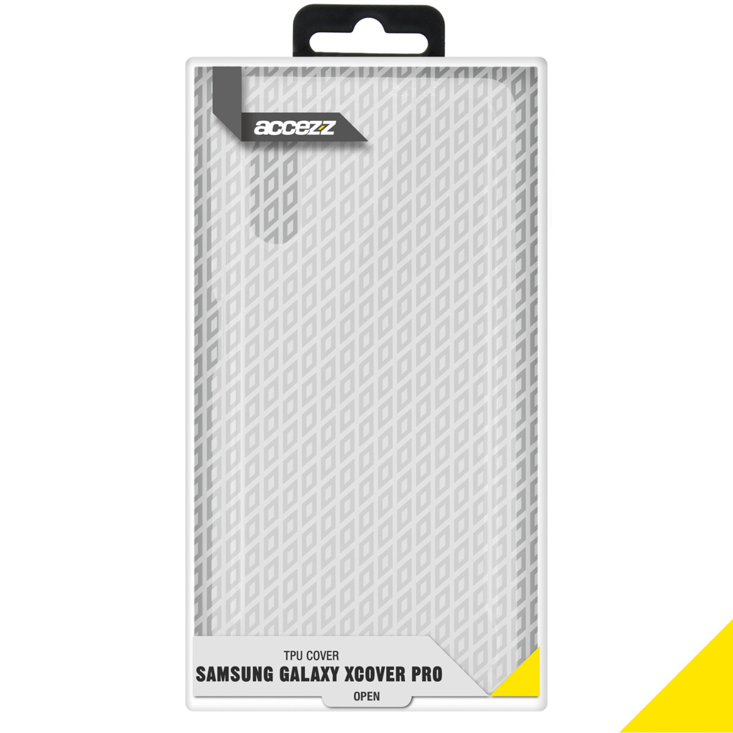 Accezz Clear Backcover Samsung Galaxy Xcover Pro - Transparant - Afbeelding 4