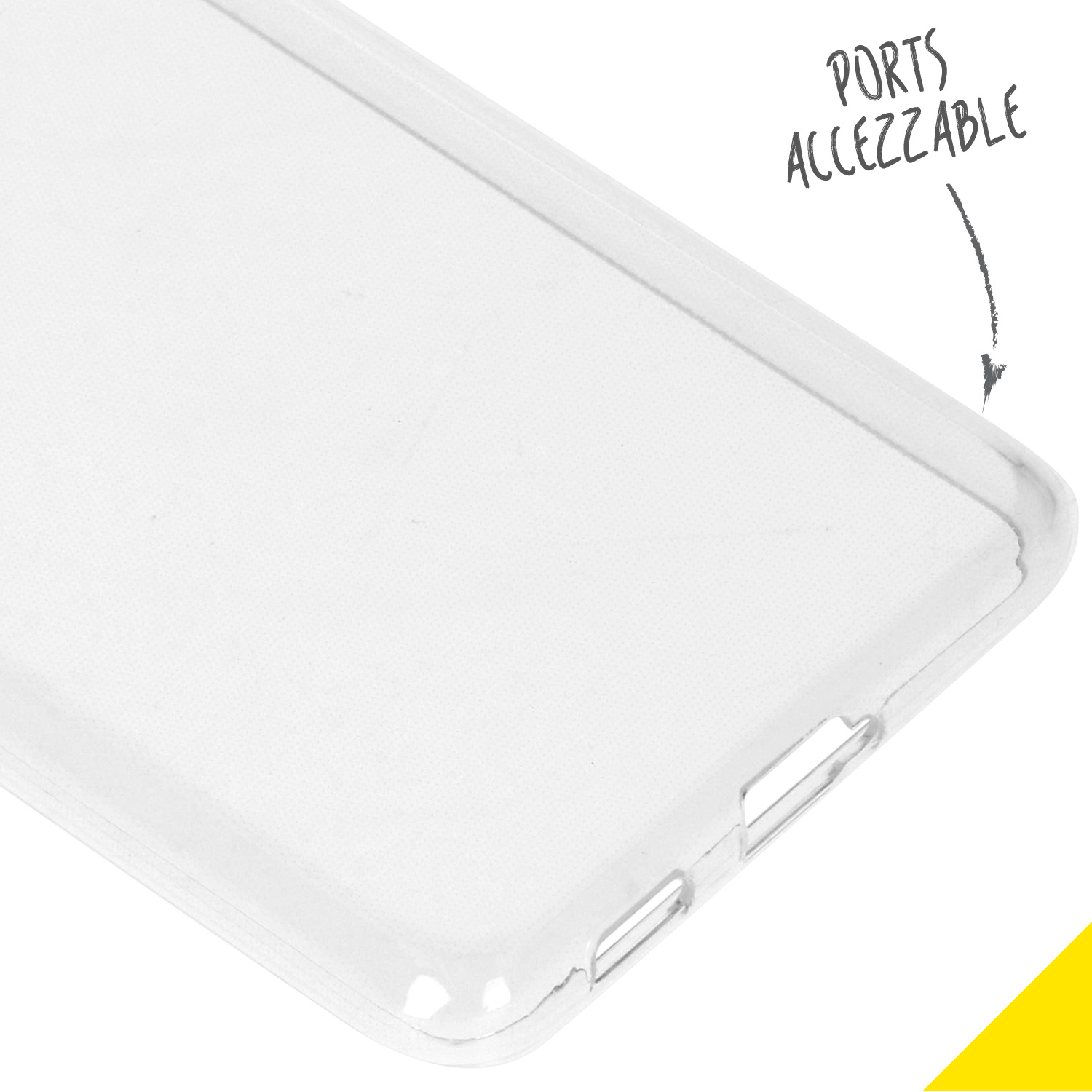 Accezz Clear Backcover Samsung Galaxy S21 Plus - Transparant - Afbeelding 3