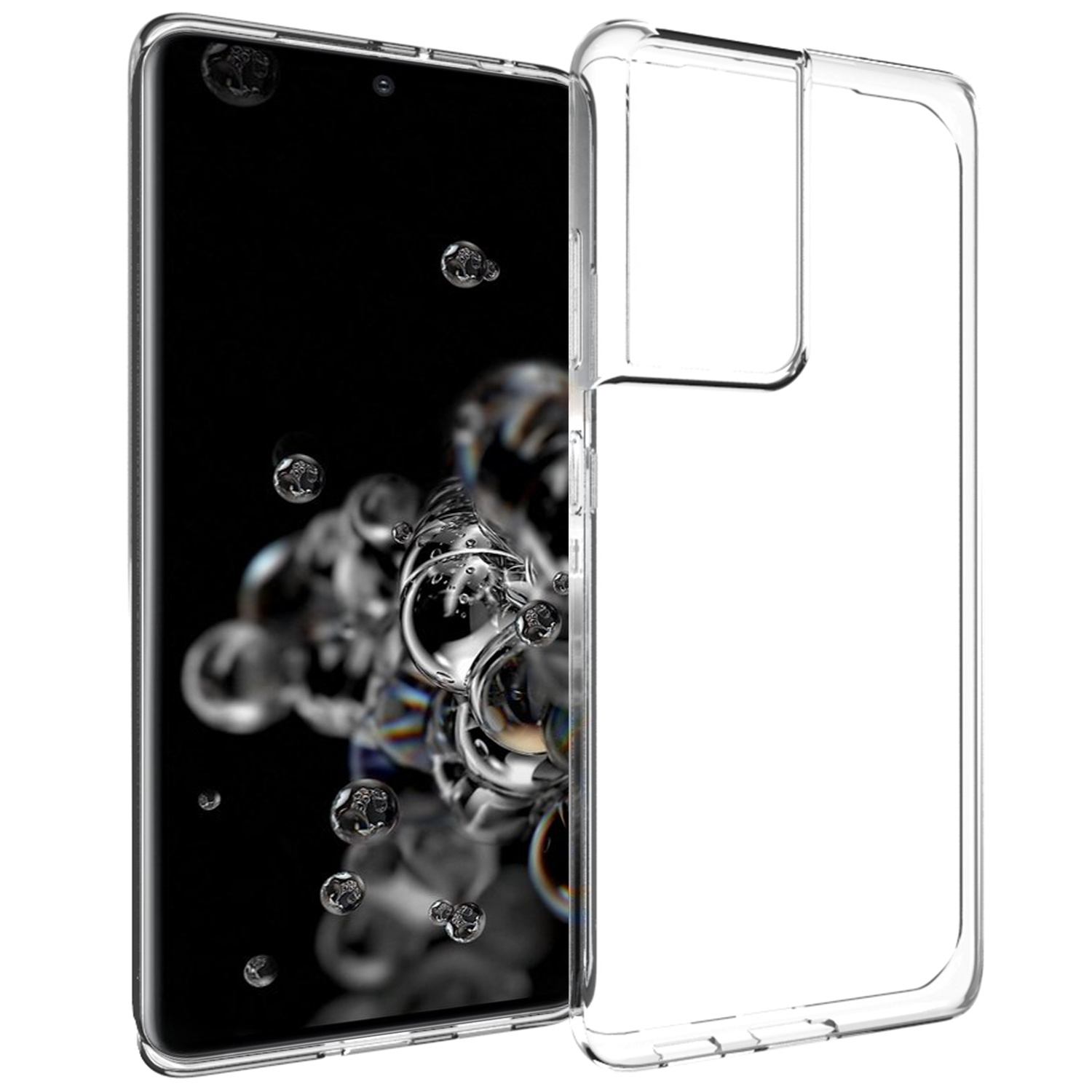 Accezz Clear Backcover Samsung Galaxy S21 Ultra – Transparant