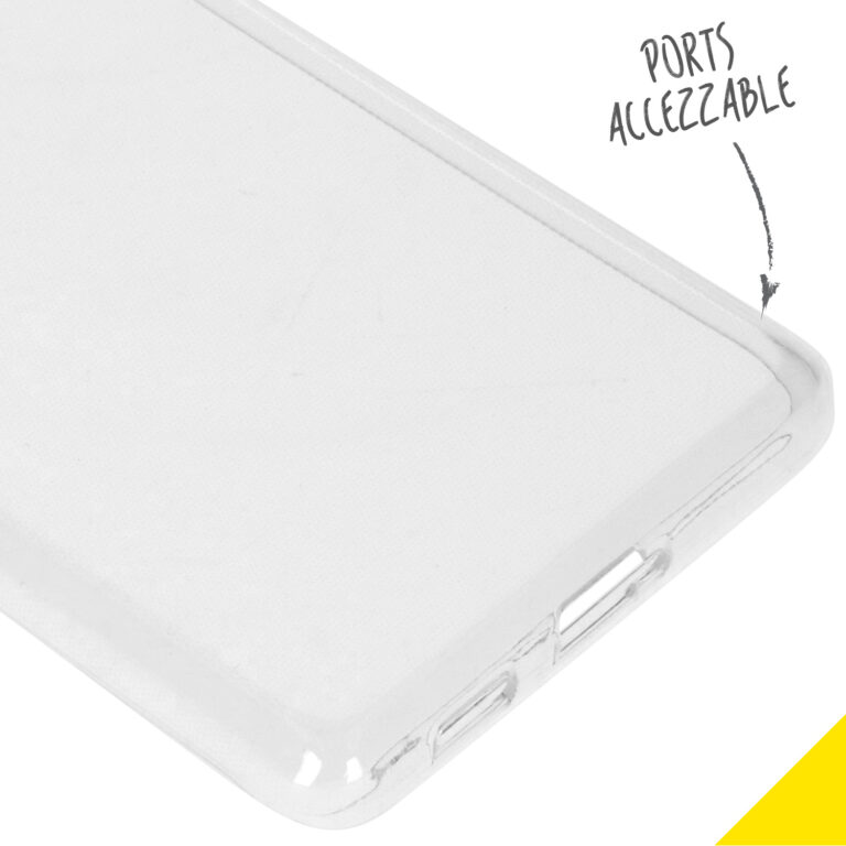 Accezz Clear Backcover Samsung Galaxy S21 Ultra - Transparant - Afbeelding 3