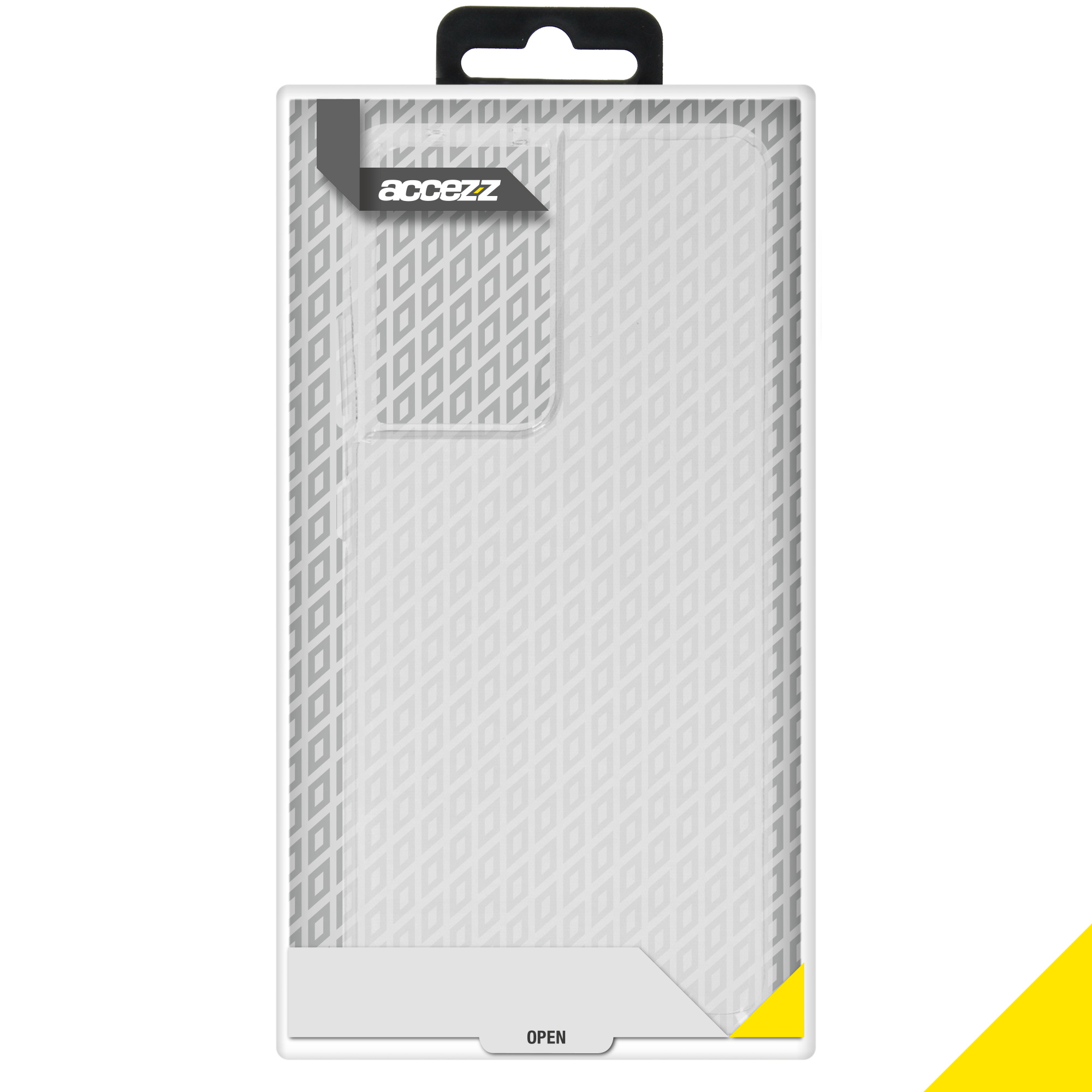 Accezz Clear Backcover Samsung Galaxy S21 Ultra - Transparant - Afbeelding 4