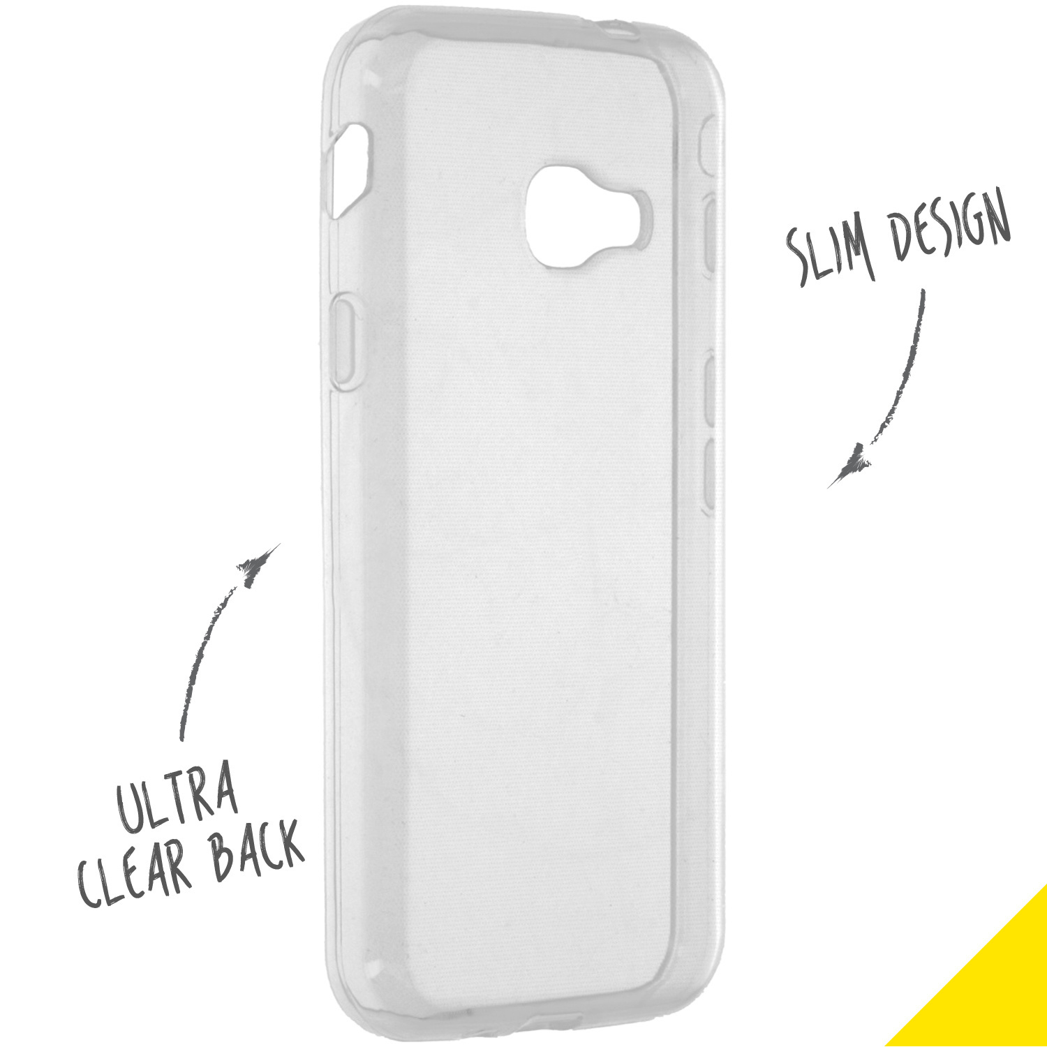 Accezz Clear Backcover Samsung Galaxy Xcover 4 / 4S - Transparant - Afbeelding 2