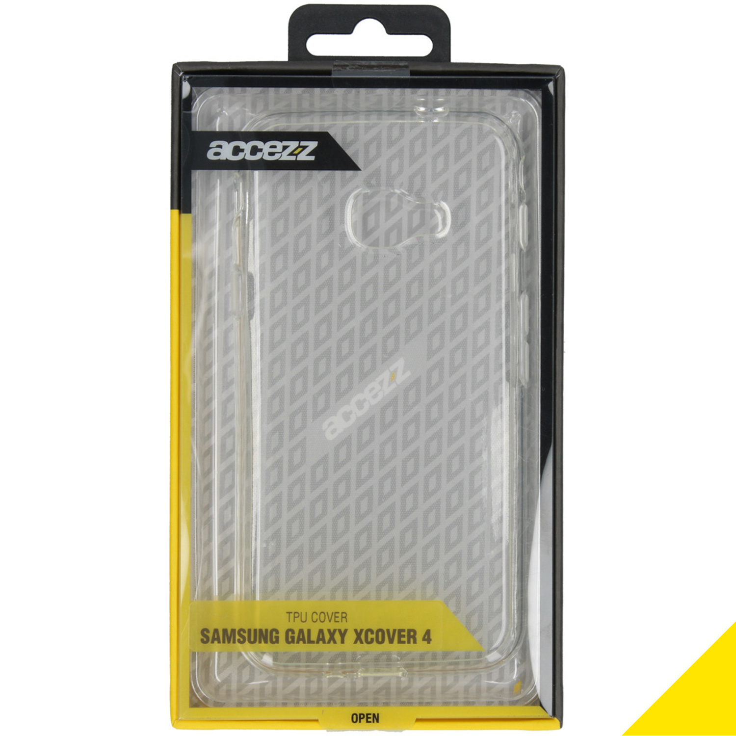 Accezz Clear Backcover Samsung Galaxy Xcover 4 / 4S - Transparant - Afbeelding 4