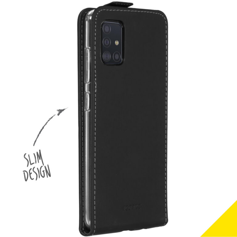 Accezz Flipcase Samsung Galaxy A51 - Zwart - Afbeelding 2