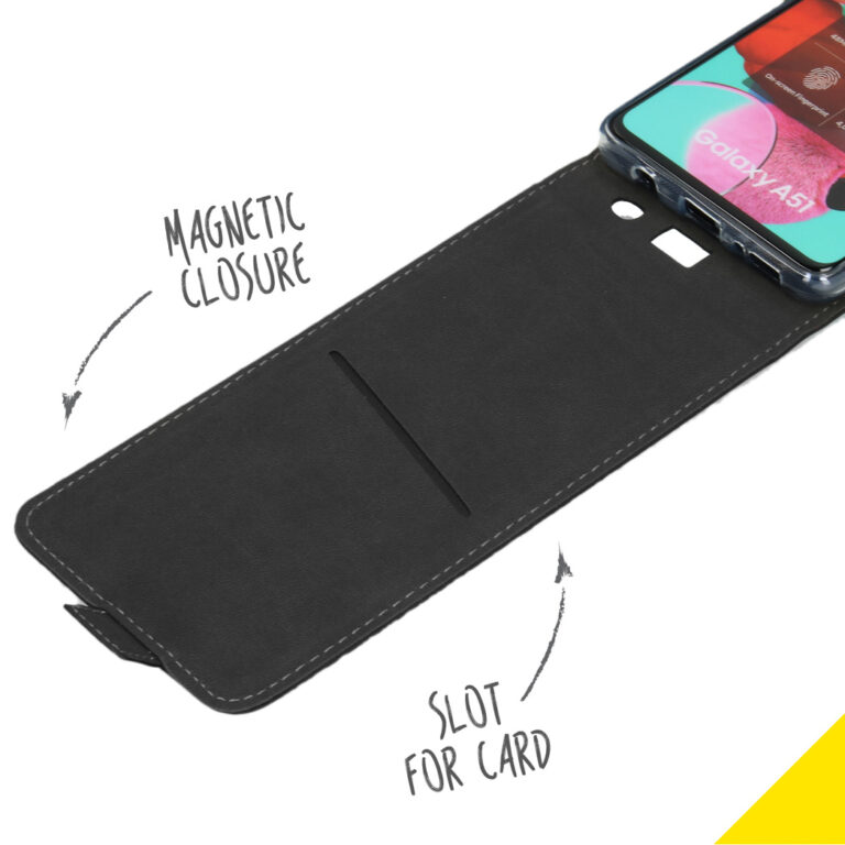 Accezz Flipcase Samsung Galaxy A51 - Zwart - Afbeelding 3
