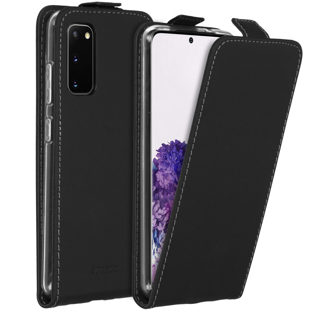 Accezz Flipcase Samsung Galaxy S20 – Zwart