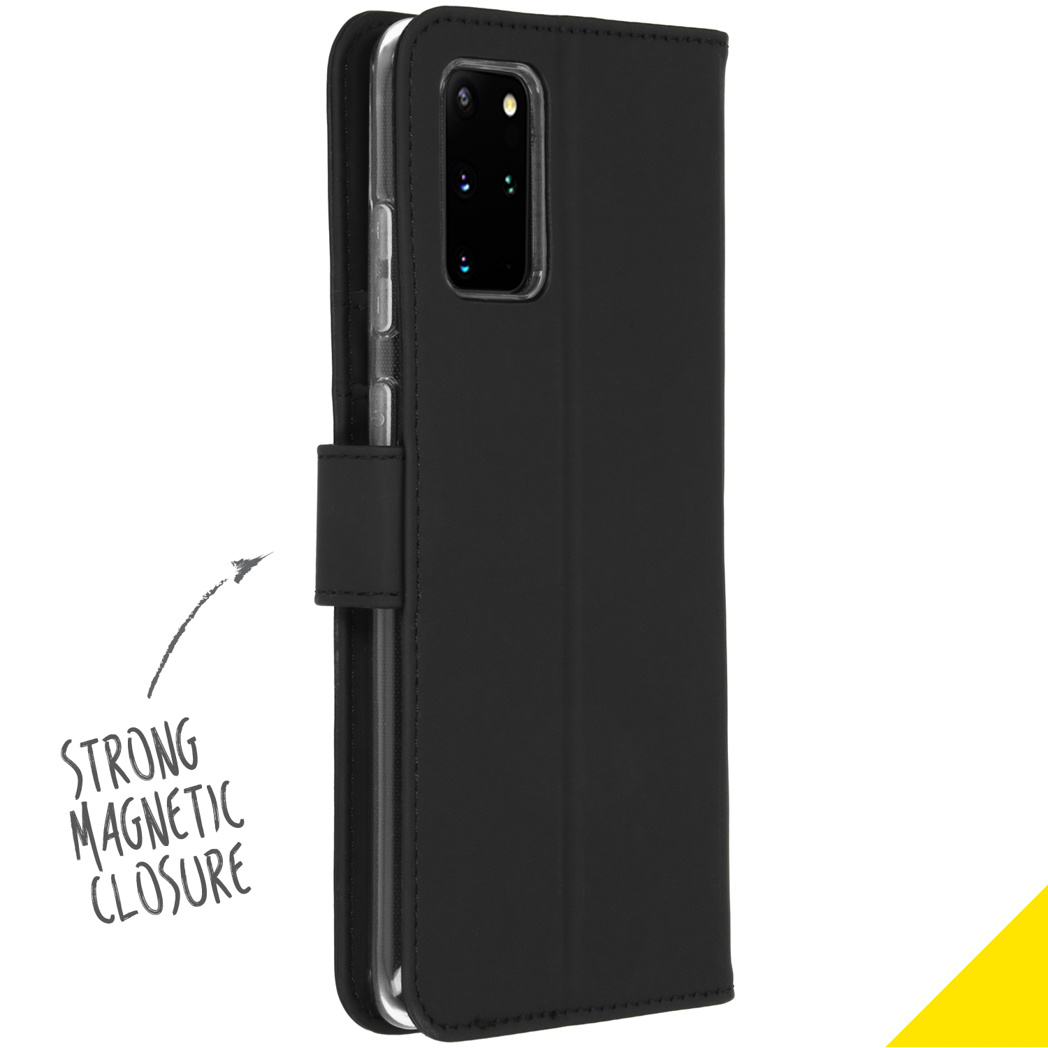 Accezz Wallet Softcase Bookcase Samsung Galaxy S20 Plus - Zwart - Afbeelding 2