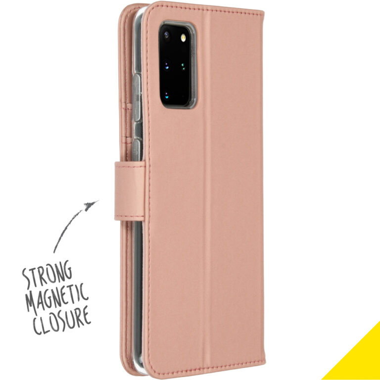 Accezz Wallet Softcase Bookcase Samsung Galaxy S20 Plus - Rosé Goud - Afbeelding 2