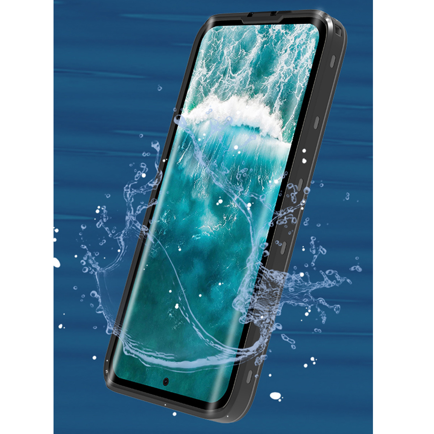 Redpepper Dot Plus Waterproof Backcover Galaxy S20 - Zwart - Afbeelding 4