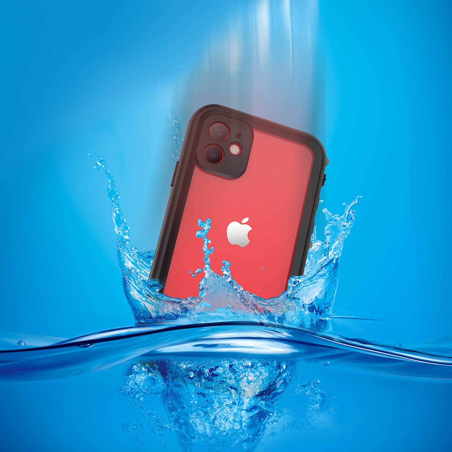 Redpepper Dot Plus Waterproof Backcover Apple iPhone 11 - Zwart - Afbeelding 6