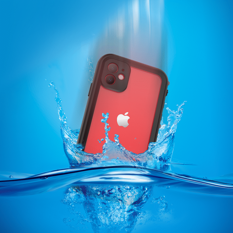 Redpepper Dot Plus Waterproof Backcover Apple iPhone 11 - Zwart - Afbeelding 6