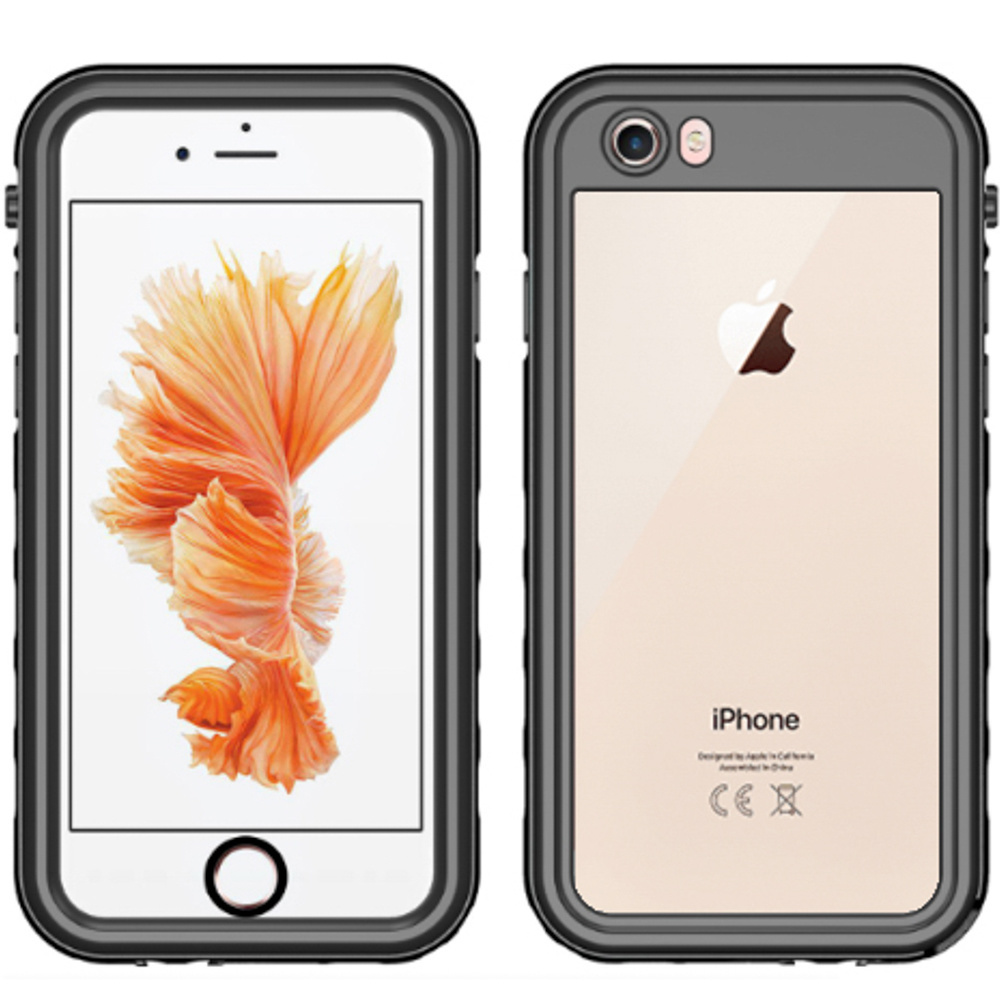 Redpepper Dot Plus Waterproof Backcover Apple iPhone SE (2022 / 2020) / 8 / 7 / 6(s) – Zwart