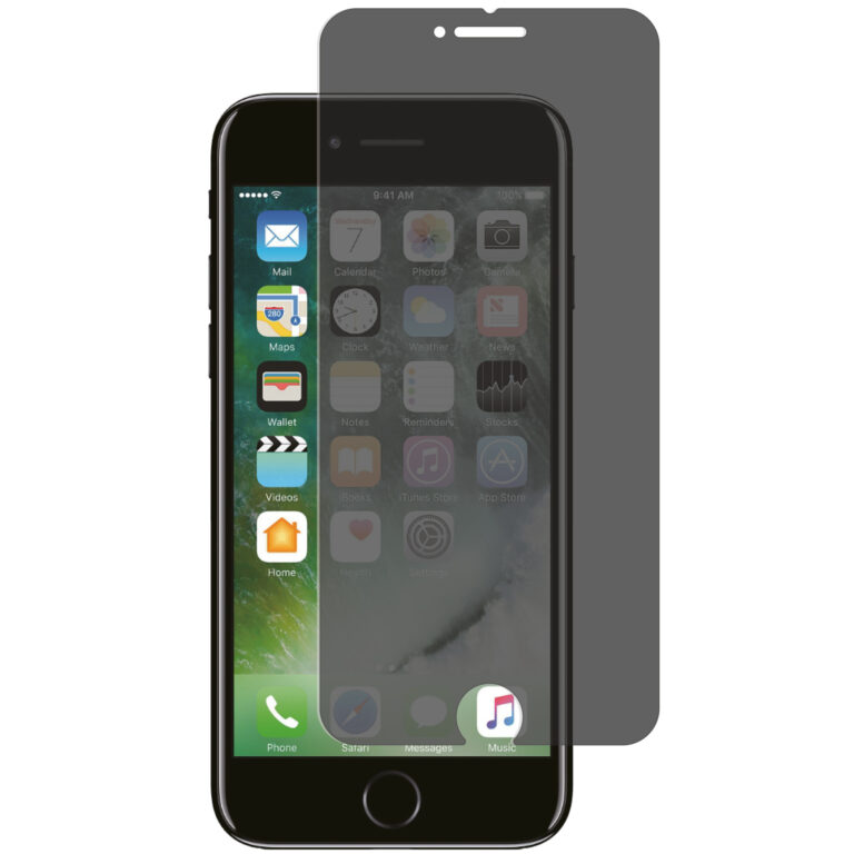 Selencia Gehard Glas Privacy Screenprotector Apple iPhone 8 / 7 / 6s / 6 - Afbeelding 2