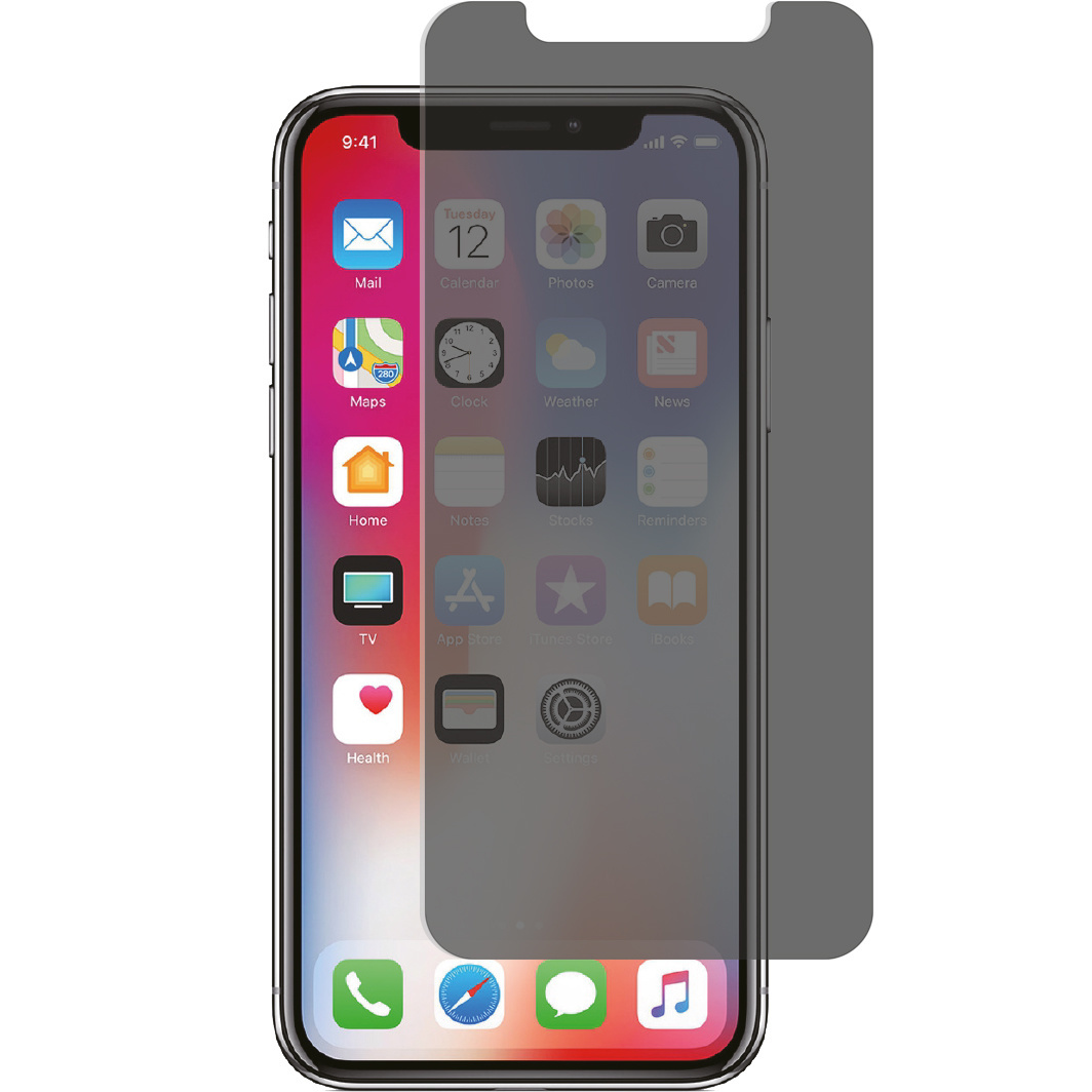 Selencia Gehard Glas Privacy Screenprotector Apple iPhone 11 Pro / Xs / X - Afbeelding 5