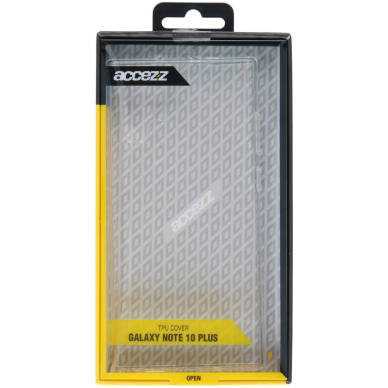 Accezz Clear Backcover Samsung Galaxy Note 10 Plus - Transparant - Afbeelding 4