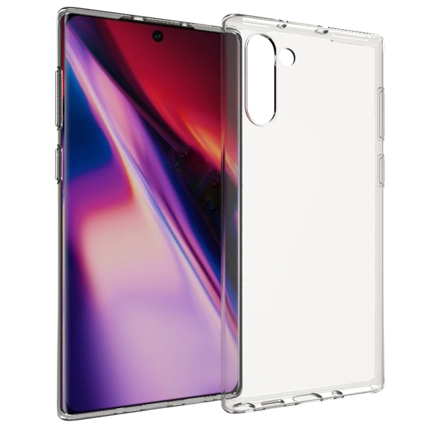 Accezz Clear Backcover Samsung Galaxy Note 10 – Transparant