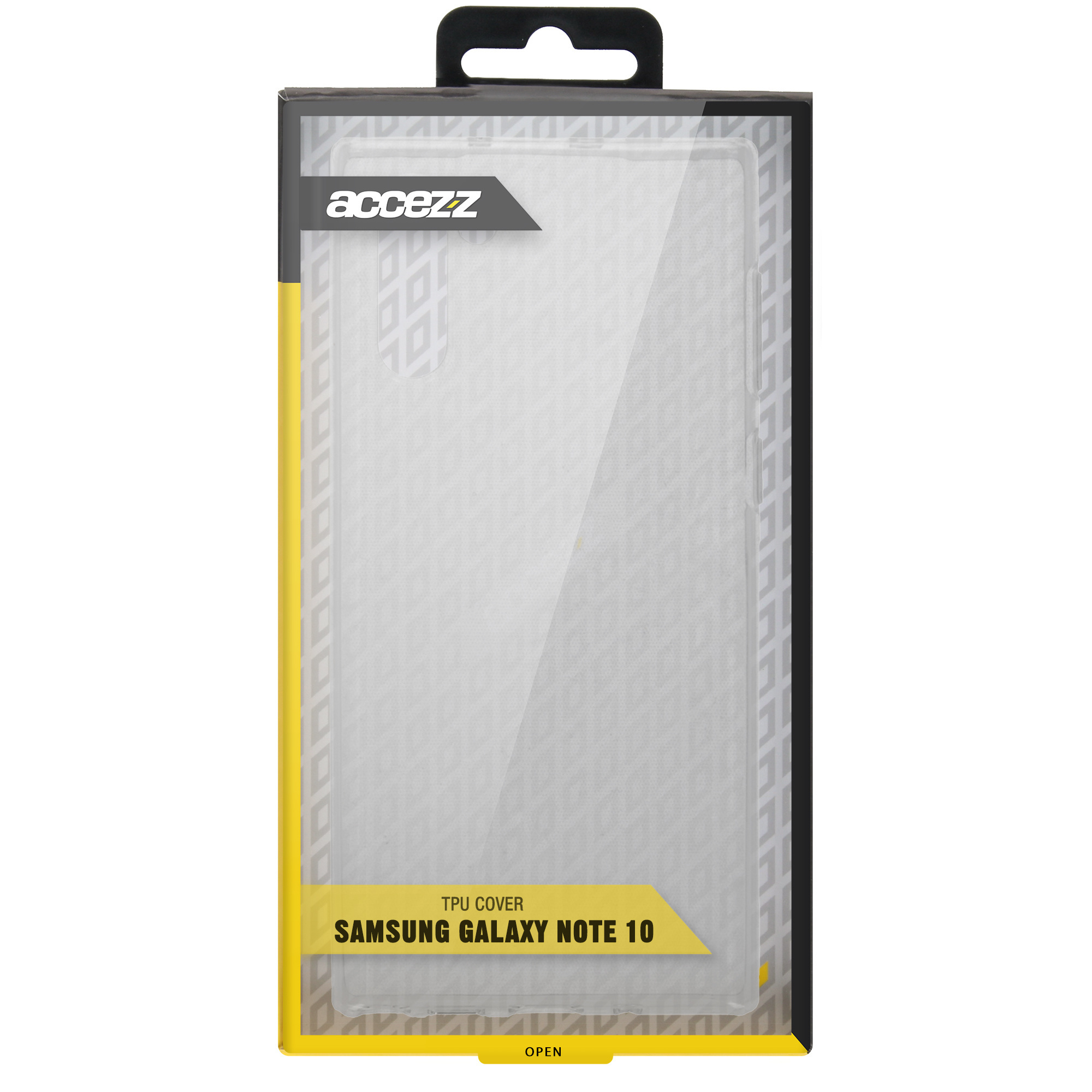 Accezz Clear Backcover Samsung Galaxy Note 10 - Transparant - Afbeelding 5