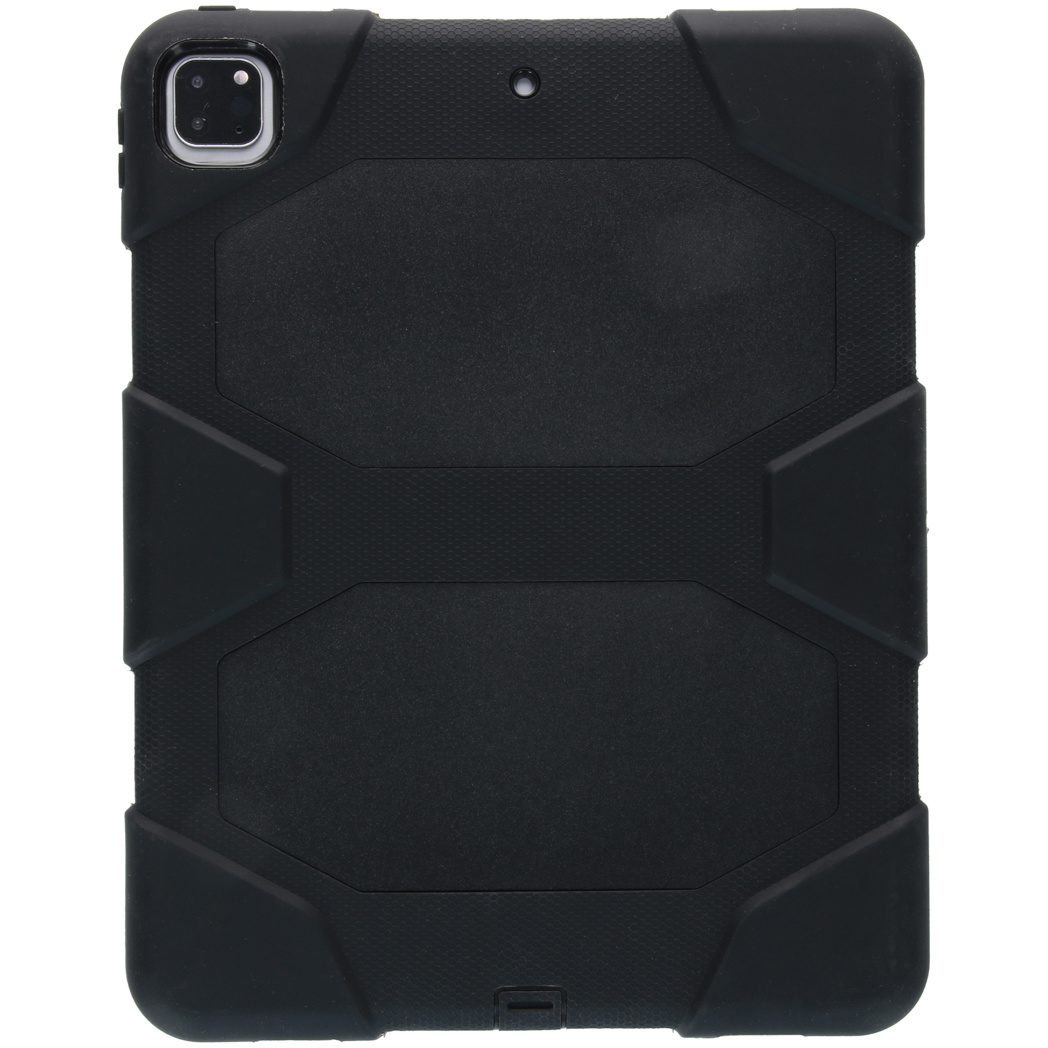 Extreme Protection Army Backcover Apple iPad Pro 12.9 (2020) – Zwart