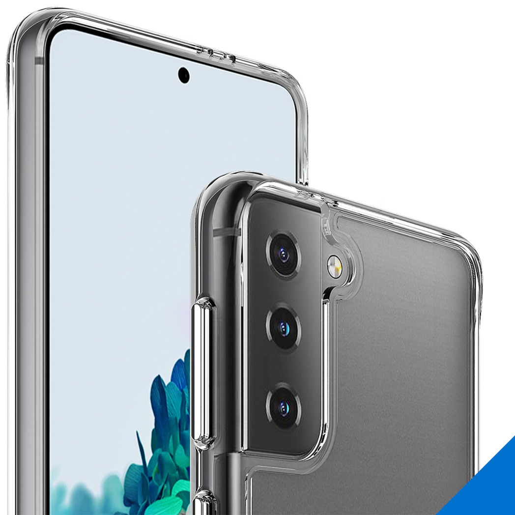 Accezz Xtreme Impact Backcover Samsung Galaxy S21 Plus - Transparant - Afbeelding 4