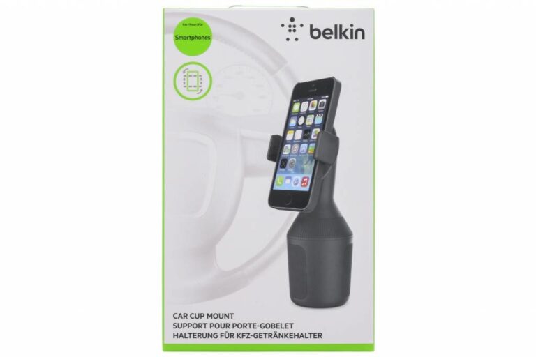 Belkin Car Cup Mount - Telefoonhouder auto - Bekerhouder - Zwart - Afbeelding 5