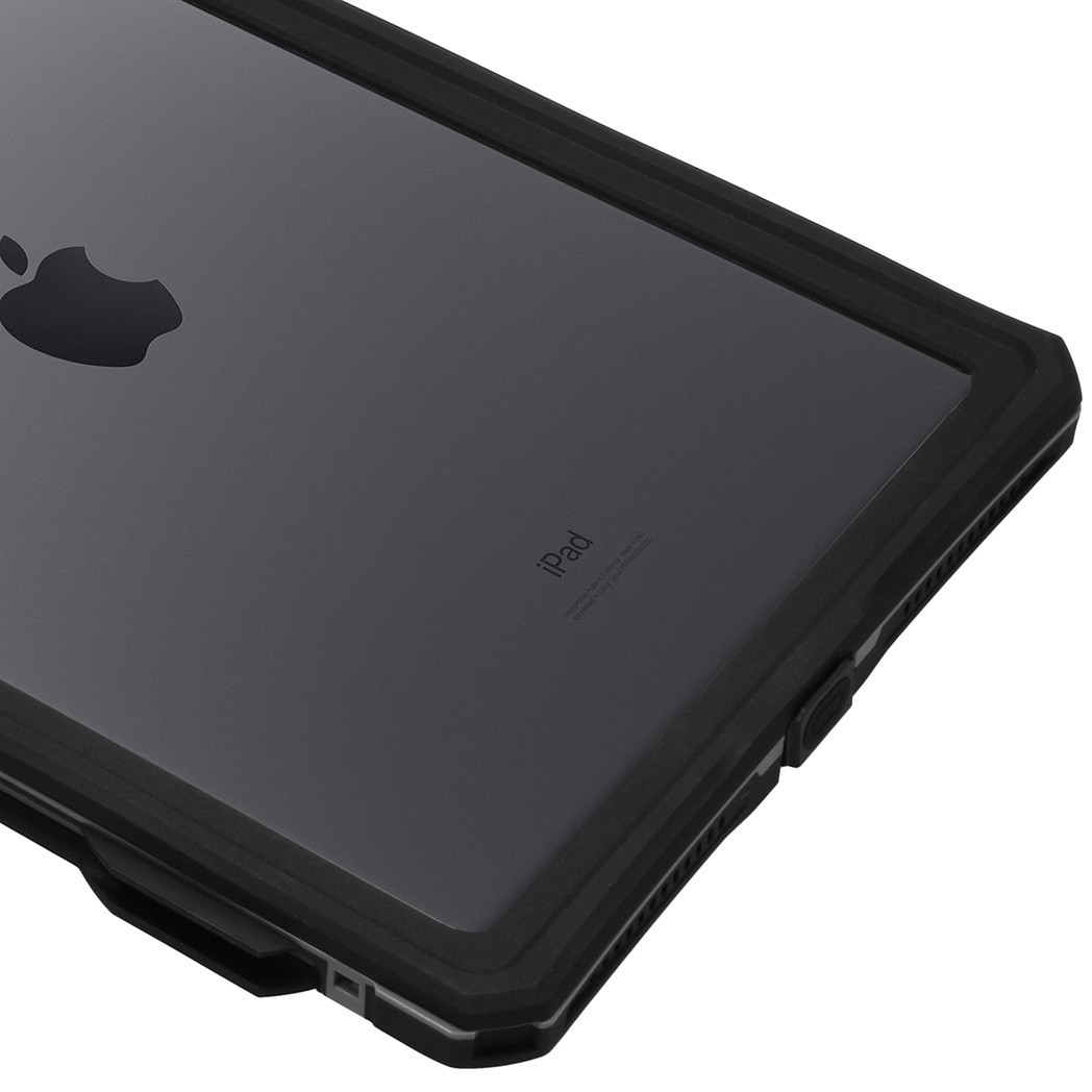Redpepper Waterproof Backcase Apple iPad 9 (2021) 10.2 inch / iPad 8 (2020) 10.2 inch / iPad 7 (2019) 10.2 inch - Zwart - Afbeelding 4