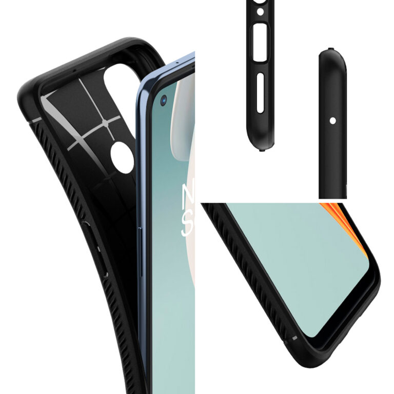 Spigen Rugged Armor Backcover OnePlus Nord N100 - Zwart - Afbeelding 2