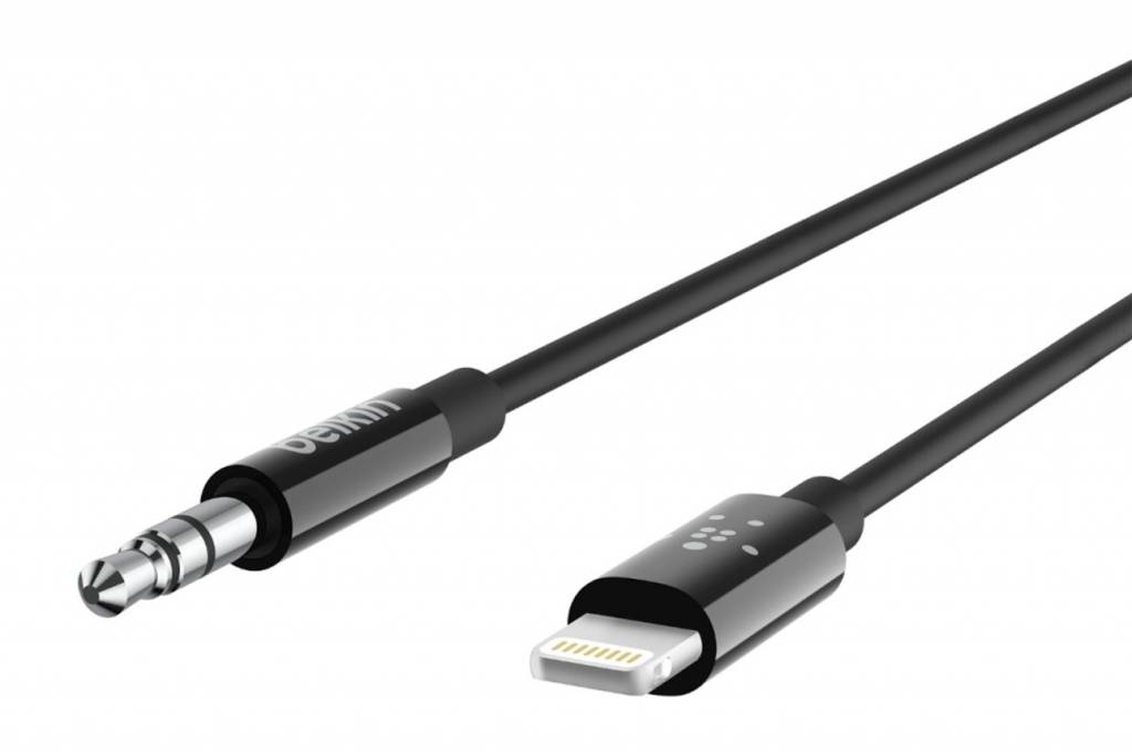 Belkin Lightning naar 3,5 mm Jack audio kabel – 0,9 meter