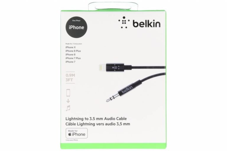 Belkin Lightning naar 3,5 mm Jack audio kabel - 0,9 meter - Afbeelding 4