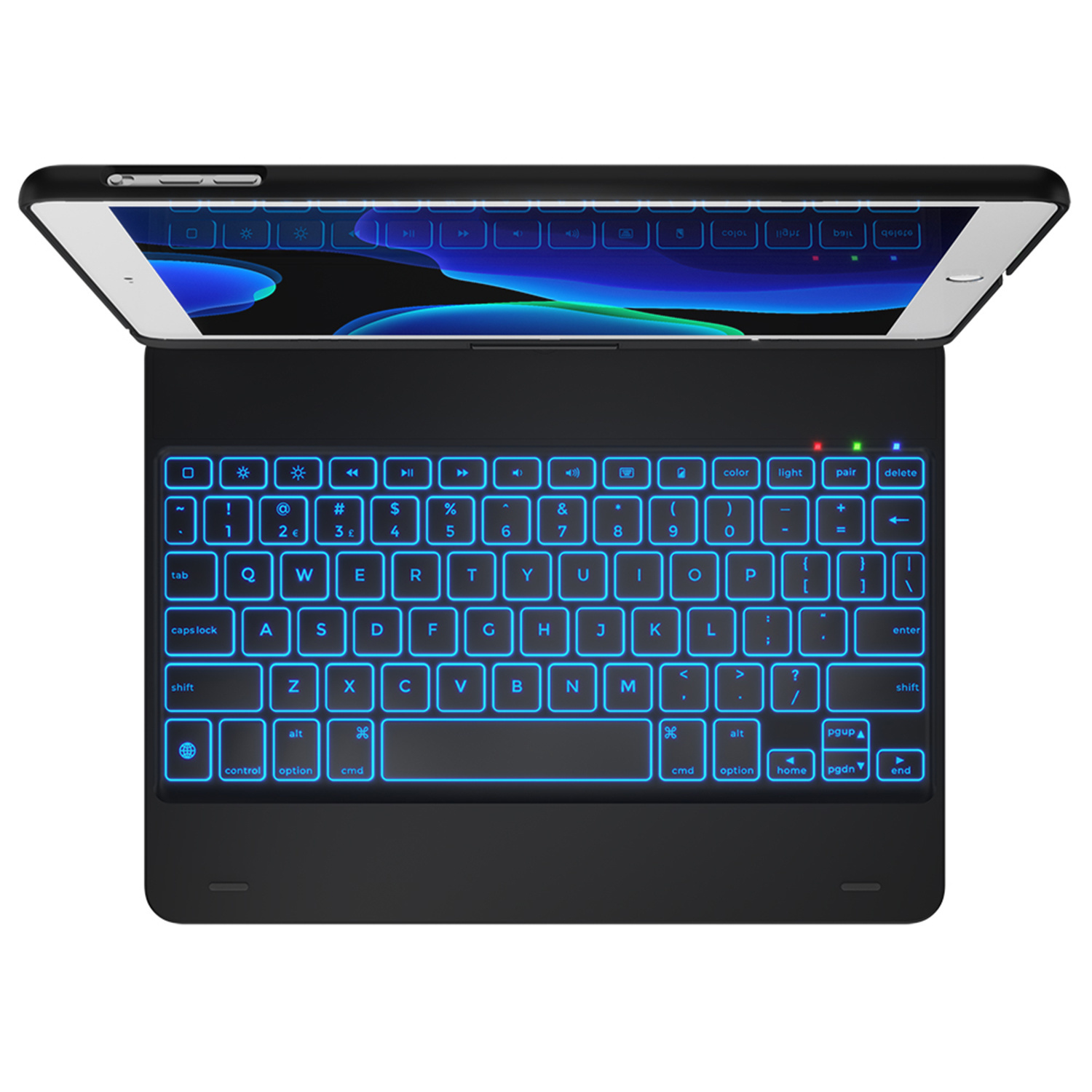 Keyboard Bookcase QWERTY Apple iPad (2018) / (2017) / Air (2) / Pro 9.7 - Afbeelding 2