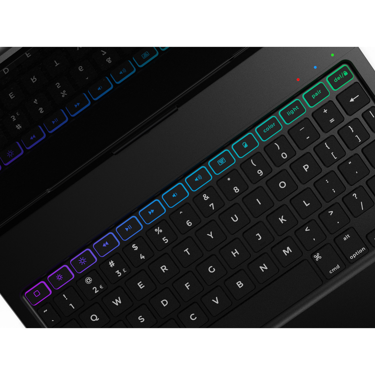 Keyboard Bookcase QWERTY Apple iPad (2018) / (2017) / Air (2) / Pro 9.7 - Afbeelding 6