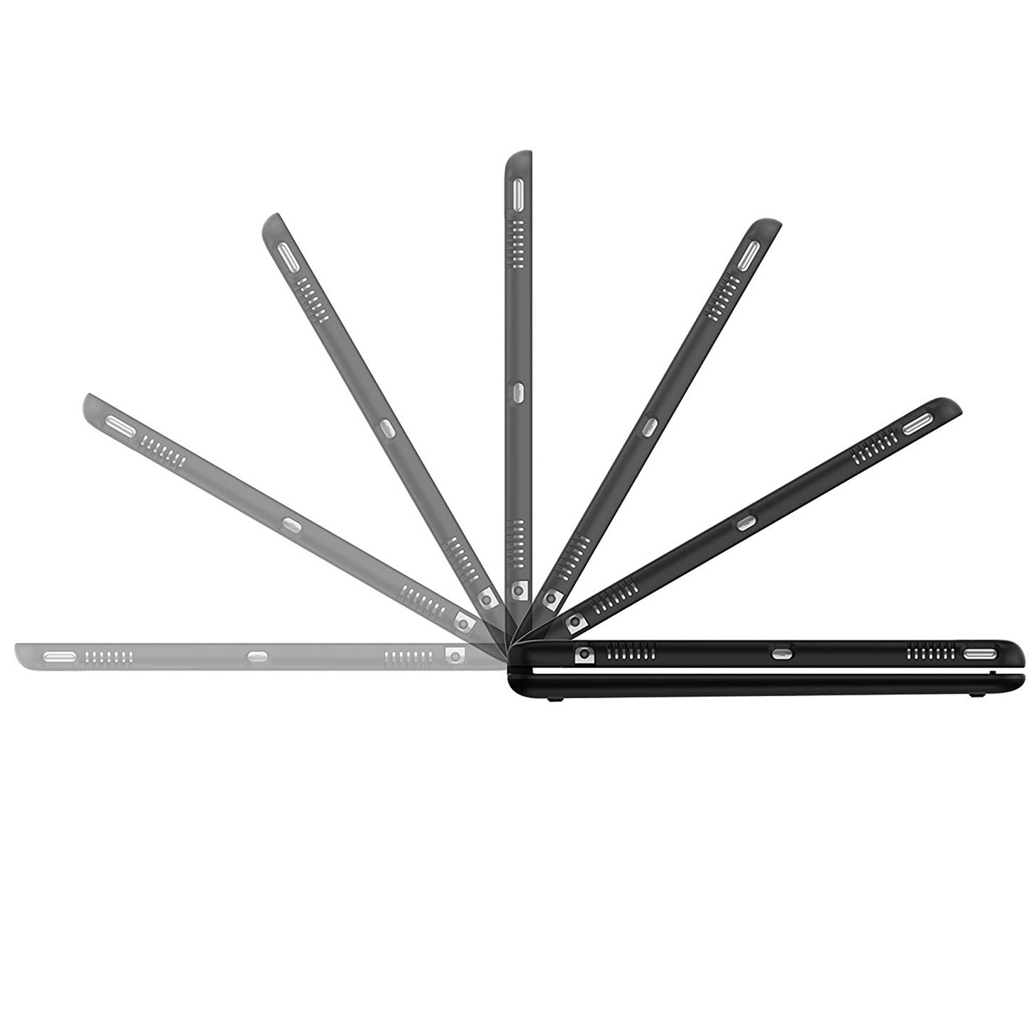 Keyboard Bookcase QWERTY Apple iPad (2018) / (2017) / Air (2) / Pro 9.7 - Afbeelding 8