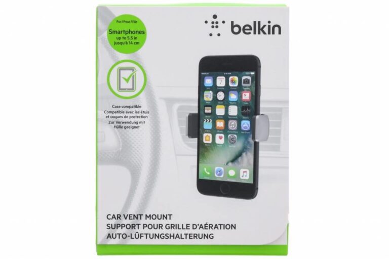 Belkin Car Vent Mount - Telefoonhouder auto - Ventilatierooster - Zwart - Afbeelding 5