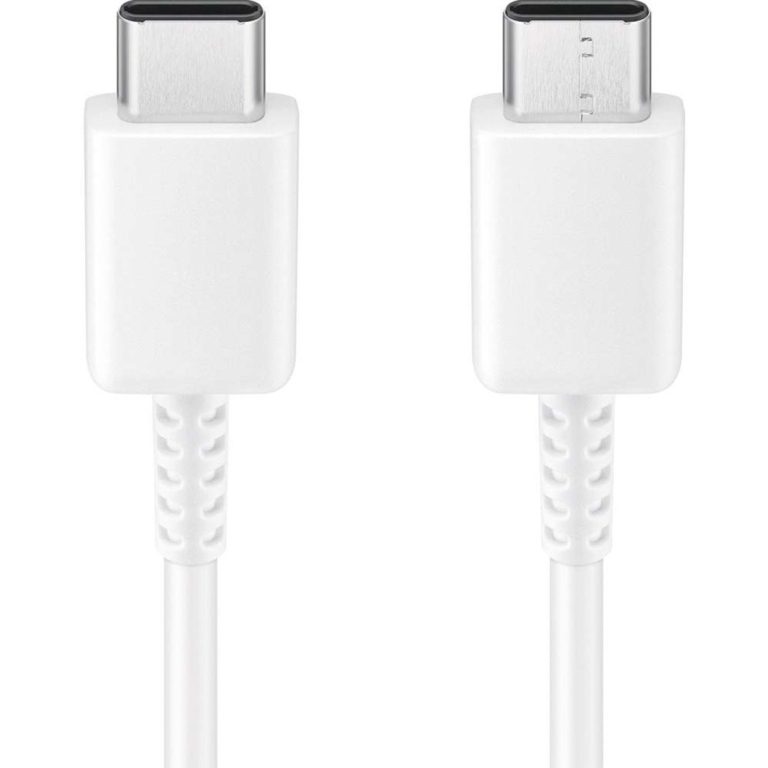 Samsung Originele USB-C naar USB-C kabel - 3A - 1 meter - Wit - Afbeelding 2